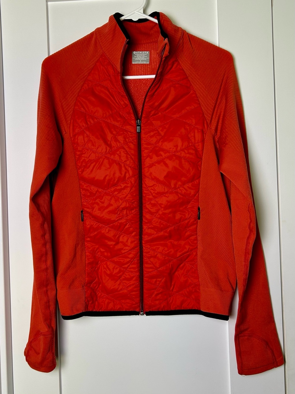 Athleta Insulated Flurry PrimaLoft Jacket Radiant Red Large